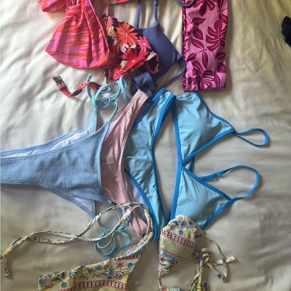 SOLD SHEIN Colorful Bikini Set Collection